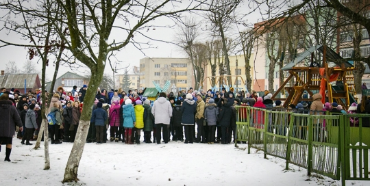 Детская площадка в Краснаполье